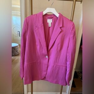 HOT PINK H&M BLAZER